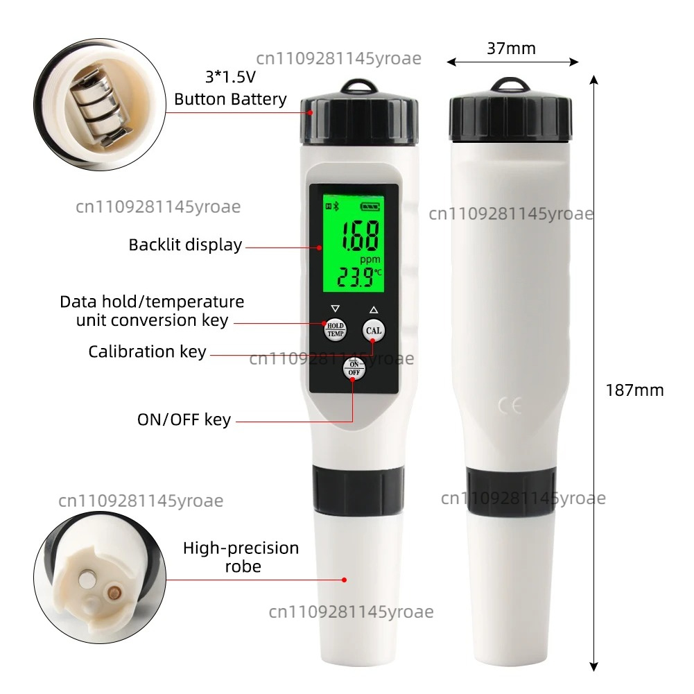 Test Instruments - Rilevatore Bluetooth 2-in-1 di Idrogeno e