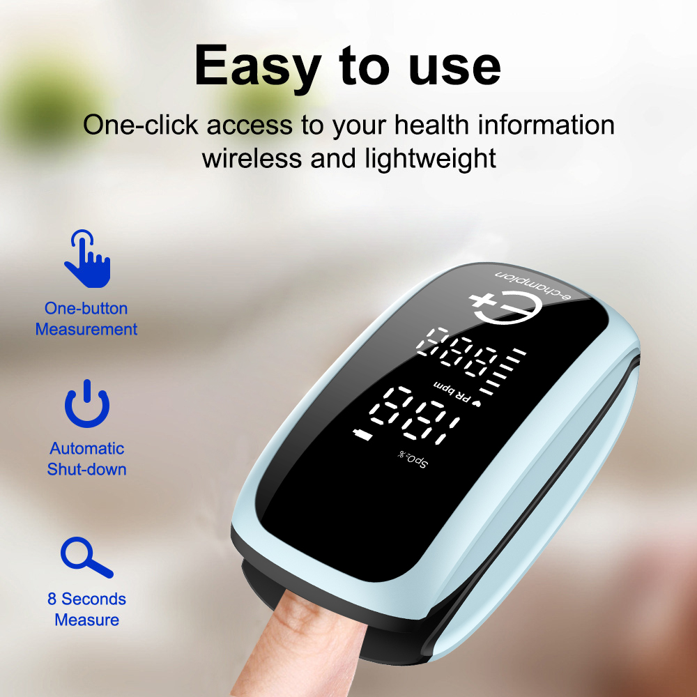 Ossimetro da dito con cinturin - Pulse Oximeter Fingertip Rechargeable recensione e prezzo