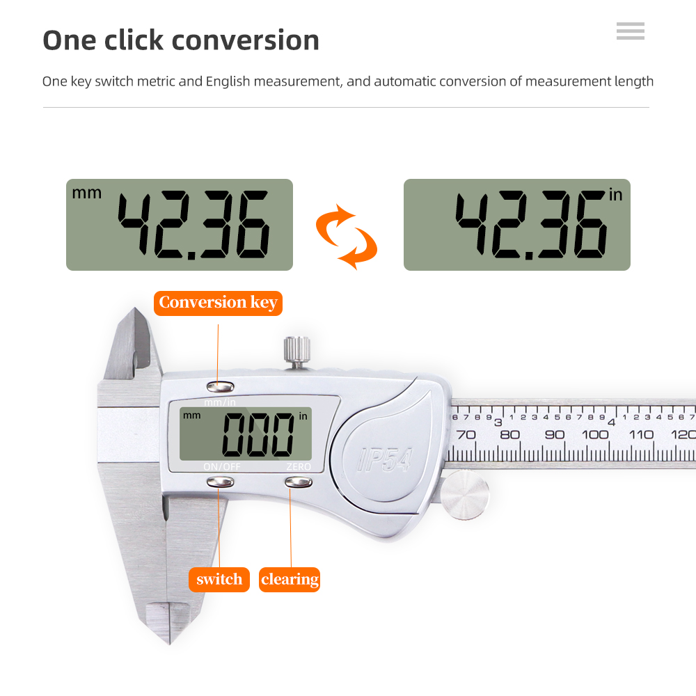Calibro digitale in acciaio in - Digital Caliper 150Mm Stainless Steel recensione e prezzo
